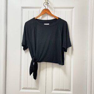 OAK + FORT Knot T-Shirt Black – S